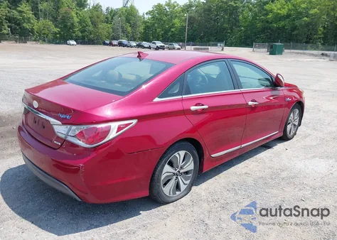 2013 Hyundai Sonata Hybrid Limited from USA, damaged, VIN KMHEC4A42DA080614